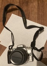 Minolta Maxxum with Quantaray 28-90mm 3.5 Lens - Very Clean With Strap And Cap
