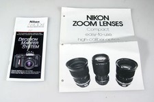NIKON N4004 CAMERA GUIDE   NIKON ZOOM LENSES GUIDE