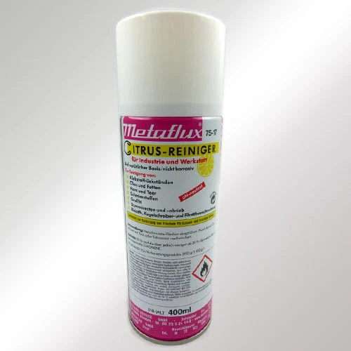 Citrusreiniger Citrus Spray Kraft- Reiniger Öl und Fett Metaflux 75-17 400 ml - Bild 2 von 3