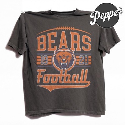 Retro Chicago Bears Est 1920 Comfort Colors Pepper Unisex T-Shirt S - 5XL