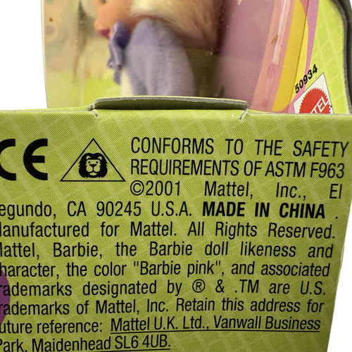 Fluffy Tail Kelly Barbie Sister Dolls Set of 3 Bunny Costume Easter Mattel NEW - Picture 14 of 15