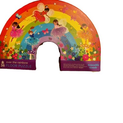 Crocodile Creek Children's ''Over The Rainbow'' 36 Piece Puzzle Missing 2 Pieces