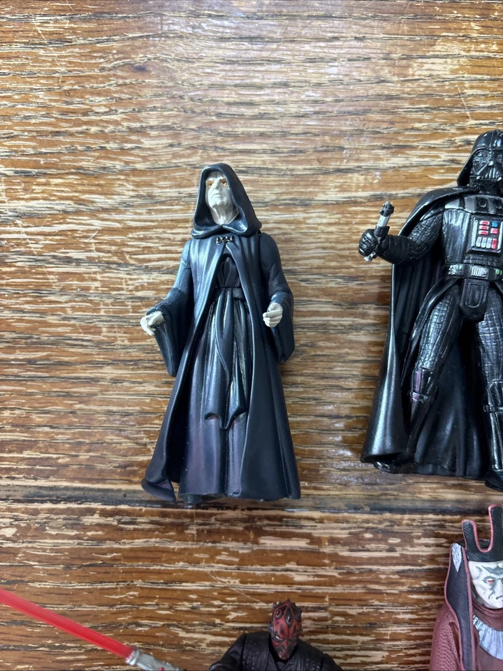 Star Wars Action Figures Darth Maul Darth Vader Storm Trooper Dark Side Toys - Image 2 of 4