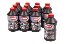 Amalie Brake Fluid - DOT 3 - Glycol - 12 oz - Set of 12