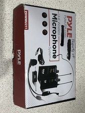 Pyle PDWMU211 Dual Headset Wireless Microphone Kit Headset - Open Box