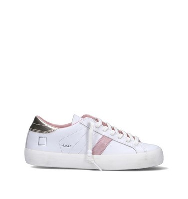 D.a.t.e. Damen Sneaker Weiß Naturleder W441-HL-CA-WM-WHI-A129174