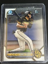 2022 Bowman 1st Chrome Prospects JAMES WOOD #BCP-108 - San Diego Padres !