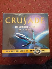 BABYLON FIVE 5 CRUSADE COMPLETE SERIES BOXSET on VHS/PAL VIDEO Sealed Rare