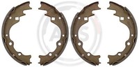 A.B.S. Bremsbackensatz Hinten FüR Asia Motors Hyundai Kia Mazda