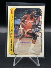 1986-87 Fleer - Stickers Dominique Wilkins #11