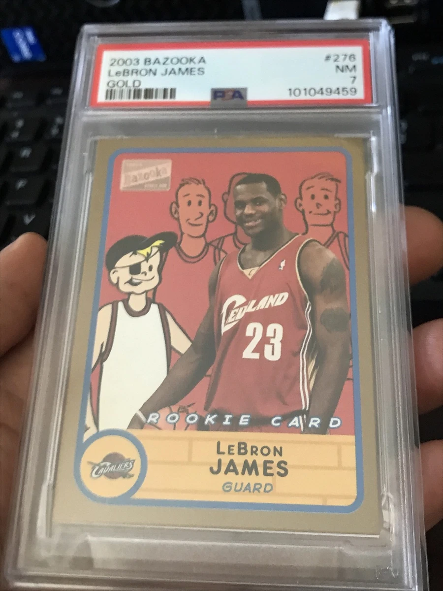 Bazooka LeBron James Basketball Sports Trading Card Singles for