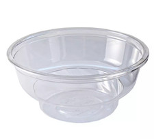 Fabri-Kal DE5 Indulge Dessert Containers, 5 oz., Clear, Plastic, 1000 Count