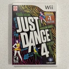 Just Dance 4 (Nintendo Wii, 2012) CIB Complete with Manual Tested