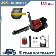 Cold Air Intake Kit 3" w/ Heat + Red Filter Fits 2005-2011 Toyota Tacoma V6 4L