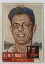 1953 Topps Dom DiMaggio (Bio Information is Black) #149 14tz