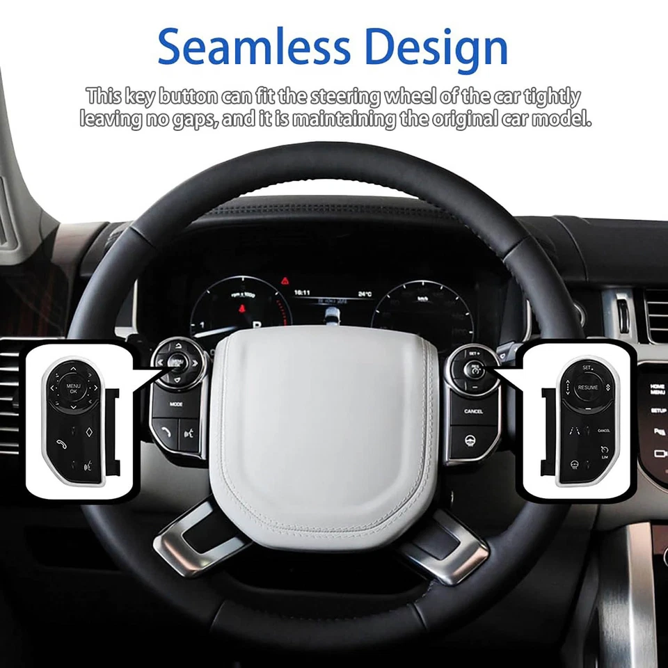 Botón de control del volante + interruptor de ventana para Range Rover L405 13-17 L494 L462 Foto 2 de 4