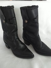 Womans Harley Davidson Boots Size 6M Pull On Used
