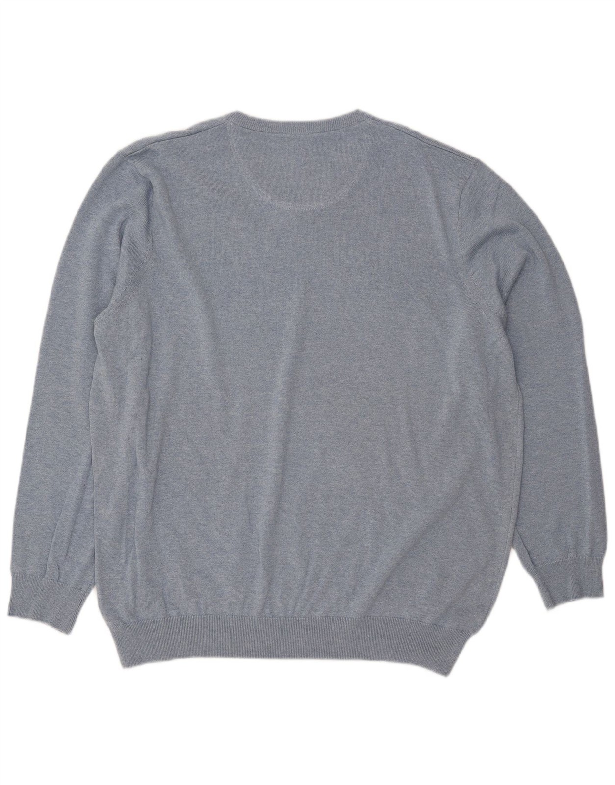 Lacoste Mens V-Neck Jumper Sweater Size 8 3XL Blue Cotton DO24 thumbnail 2