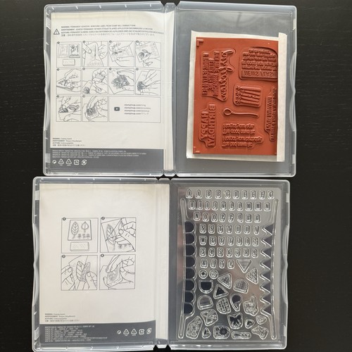 Stampin Up! Lotto x19 set francobolli fotopolimerici assortiti ENORME VARIETÀ ALCUNI NUOVI - Foto 9 di 21