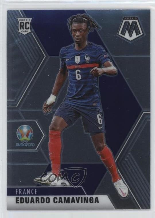 2021 Panini Mosaic UEFA Euro 2020 Eduardo Camavinga #111 11pj