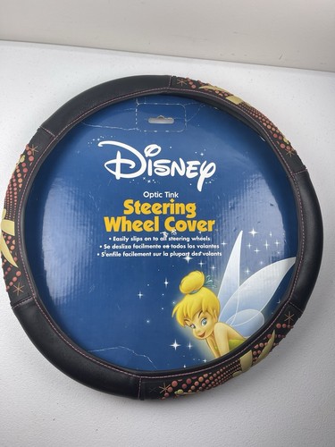 VTG NOS Rare Disney TINKER BELL Pixie Dust Car Truck Boat Steering Wheel Cover - Foto 1 di 5
