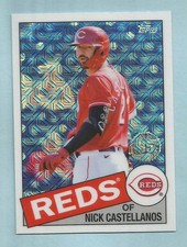 2020 Topps Baseball  Nick Castellanos Reds CPC-12 CHROME 1985 35th Anniversary