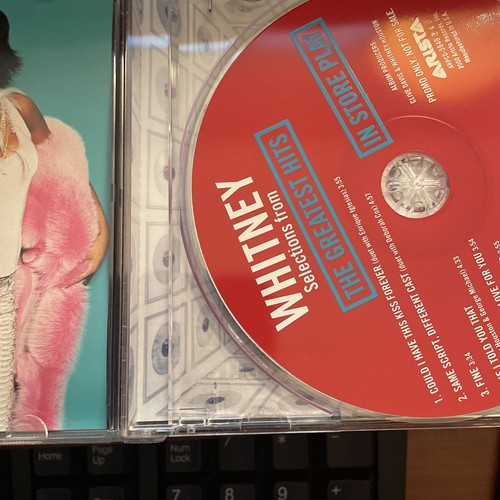 RARE WHITNEY GREATEST HITS PROMO NEW UNSEALED FREE SHIPPING US ONLY LOWEST EBAY - Foto 19 di 24