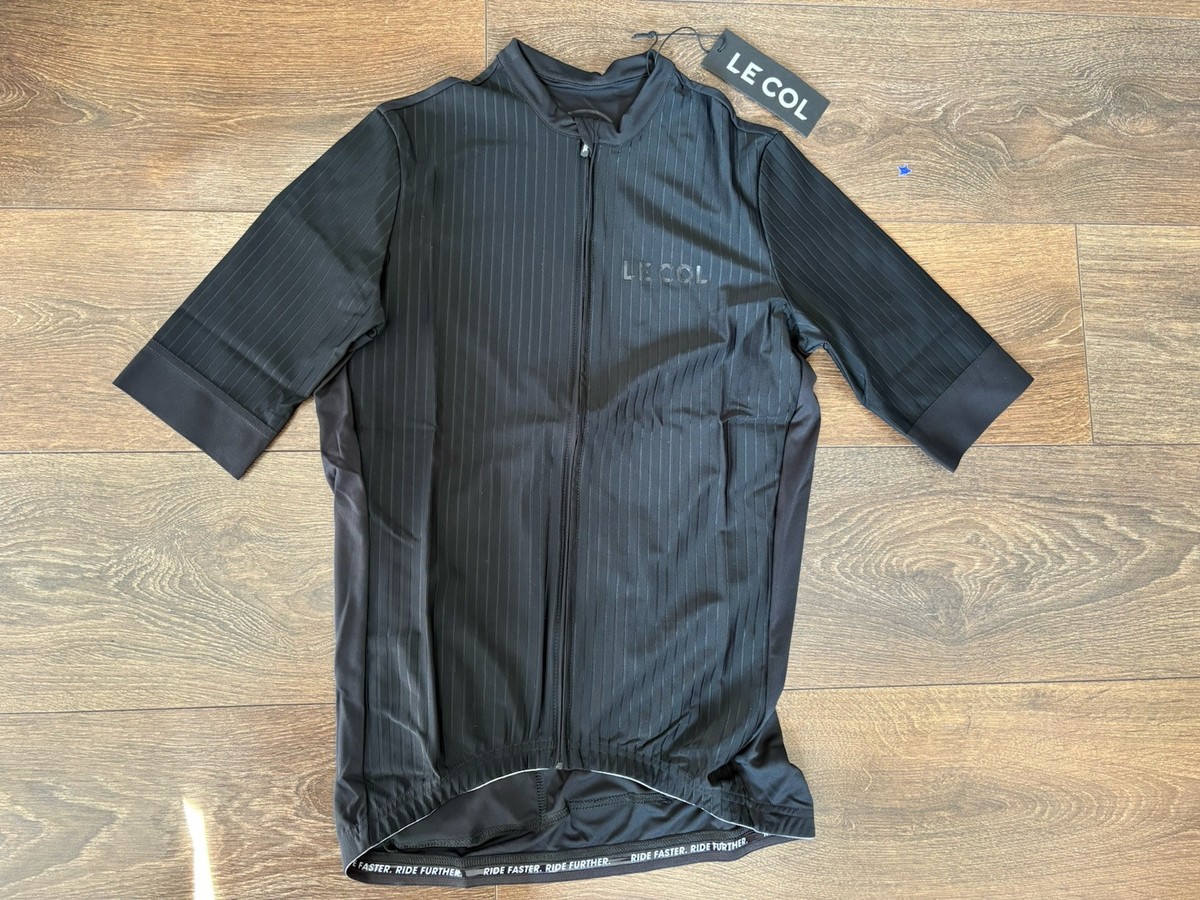 Le Col Women's Black Pro Aero Cycling Jersey Size XL New With