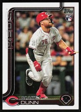 2025 Topps Blake Dunn #274 BASEBALL CARD Rookie Cincinnati Reds RC. rookie card picture