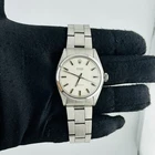 #40 Rolex Oyster Precision 34mm Steel Silver Dial Vintage Mens Watch 6426