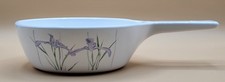 Vintage Corning Ware .05 Liter Ceramic Sauce Pan S-81-b In Shadow Iris Pattern