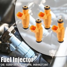 4 Stück 0280156427 Auto Einspritzdüse für Peugeot 206 1.1L 2009-2013 für Peugeo