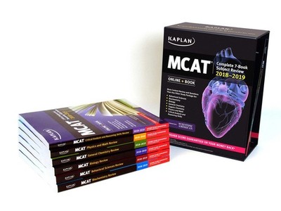 MCAT Complete 7-Book Subject Review 2018-2019: Online + Book (Kaplan Test Pr...
