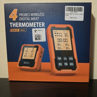 BRAND NEW ThermoPro Digital Wireless Remote Meat Thermometer FM126 LCD 