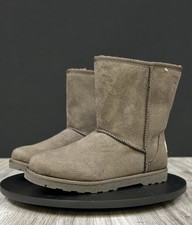 Makalu Little Kalie Boots Charcoal Grey Kids Size 2 Winter Snow Faux Fur NEW