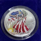 American Eagle Walking Liberty 1999 - 1oz .999 Fine Silver Colorized Dollar