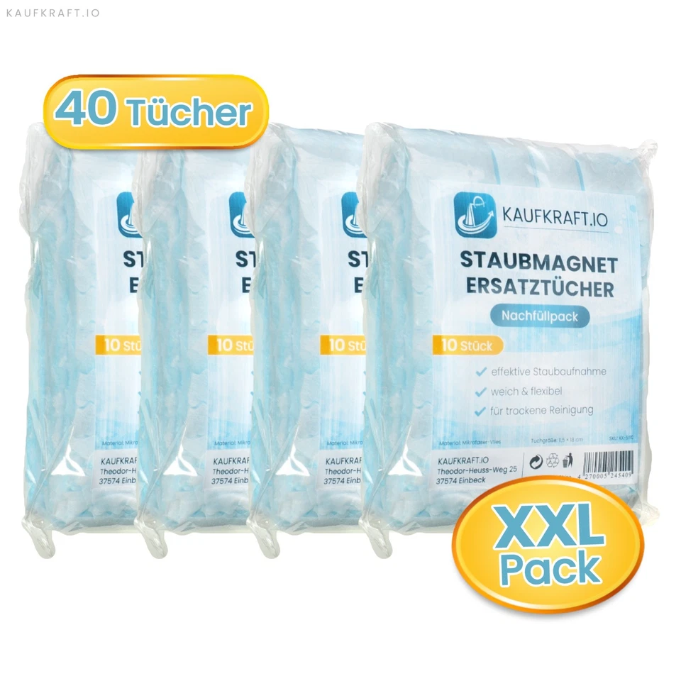 40 Staubmagnet Ersatztücher Nachfüllpack - Bild 2 von 4