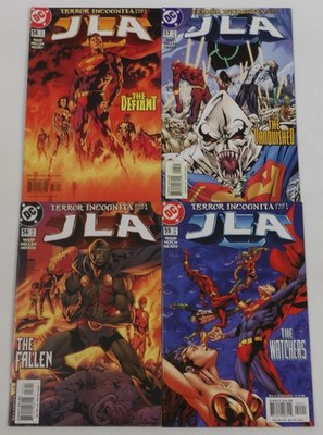 JLA: Terror Incognita #1-4 VF complete story Mark Waid 55 56 57 58 DC Comics