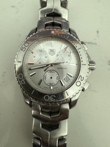 TAG Heuer Link Chronograph Quartz CJ1111 – Swiss Luxury, Stainless Steel, 42mm