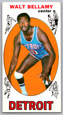 1969-70 TOPPS #95 WALT BELLAMY DETROIT PISTONS