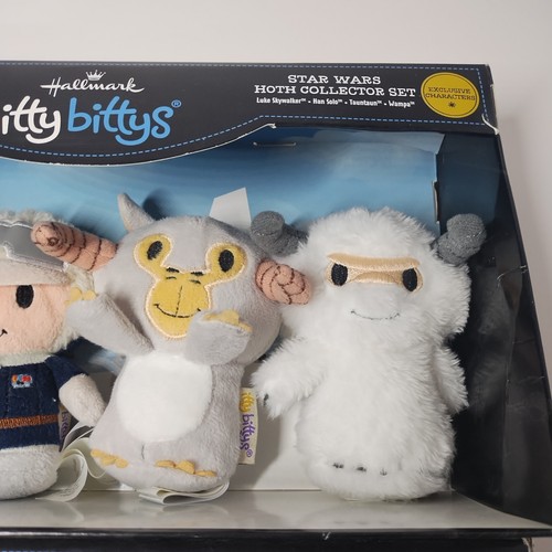 Hallmark Itty Bittys STAR WARS 2Collector Sets New Inbox 4" plushies with tags - Picture 6 of 7