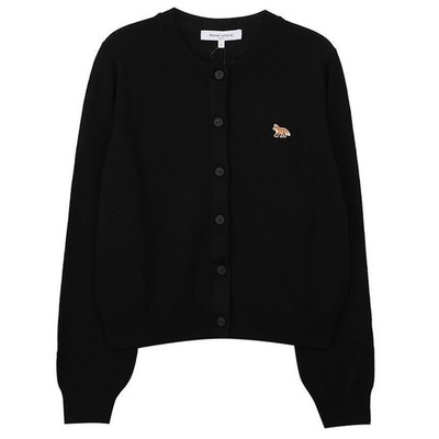 Maison Kitsune Baby Fox Merino Regular Strickjacke 155518528