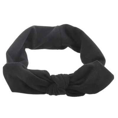 Kaninchenohr Hair Band Comfort Haart Kopf Verstellbarer Fasterner (schwarz)
