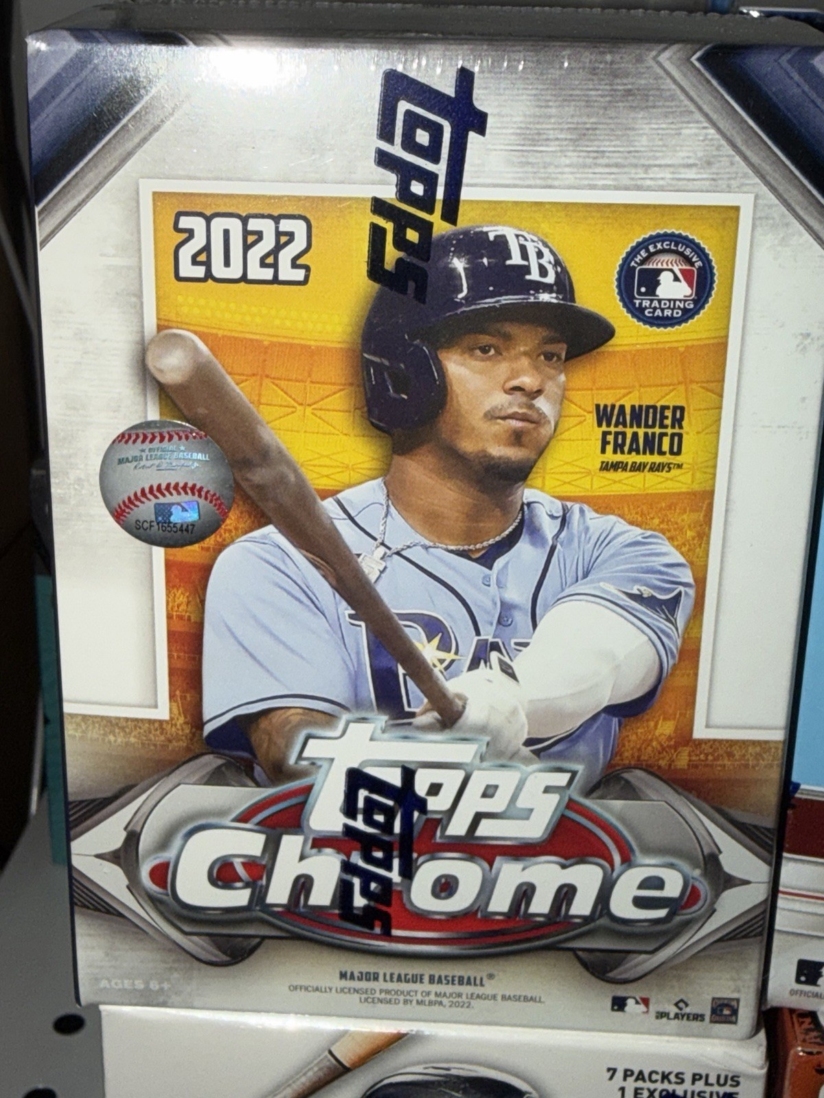 Topps 2022 MLB Chrome Baseball Trading Card Blaster Box  - 32 Cards * SEALED BOX