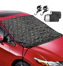 Car Windshield Snow Cover Sun Shade Winter Dust Rain Ice Frost Guard 57 X 50