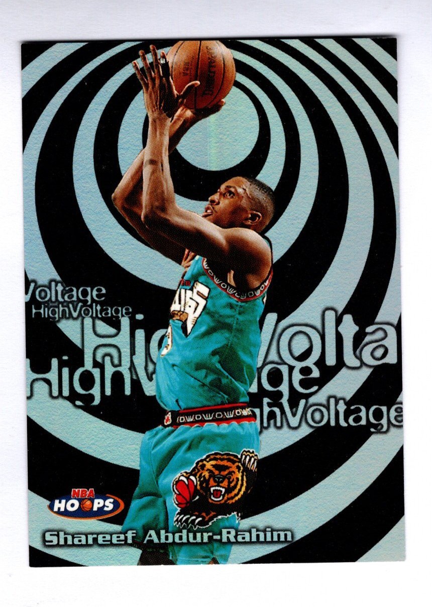 1997-98 Hoops High Voltage #HV6 Shareef Abdur-Rahim Vancouver Grizzlies