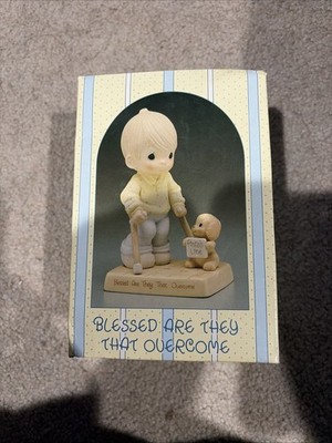 Vtg 1987 Precious Moments ''Blessed Are They That Overcome'' Figurine 115479 NIB