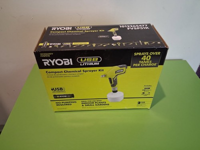 #ad Ryobi FVSP51K USB Lithium Compact Chemical Sprayer Kit $35.00