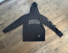 Jordan Hoodie Youth Medium Age 8-10 Air Jordan Pullover Boys Black Take Flight