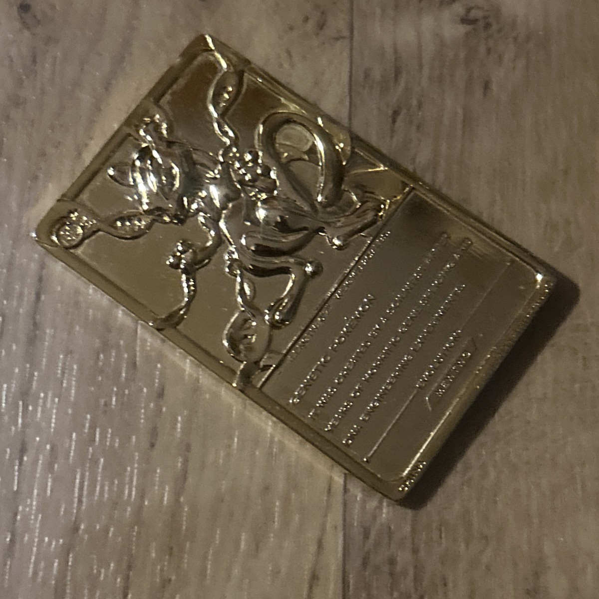 pokemon mewtwo gold card 1999 Mewtwo - Pokemon Burger King Gold Card With Pokeball in box
